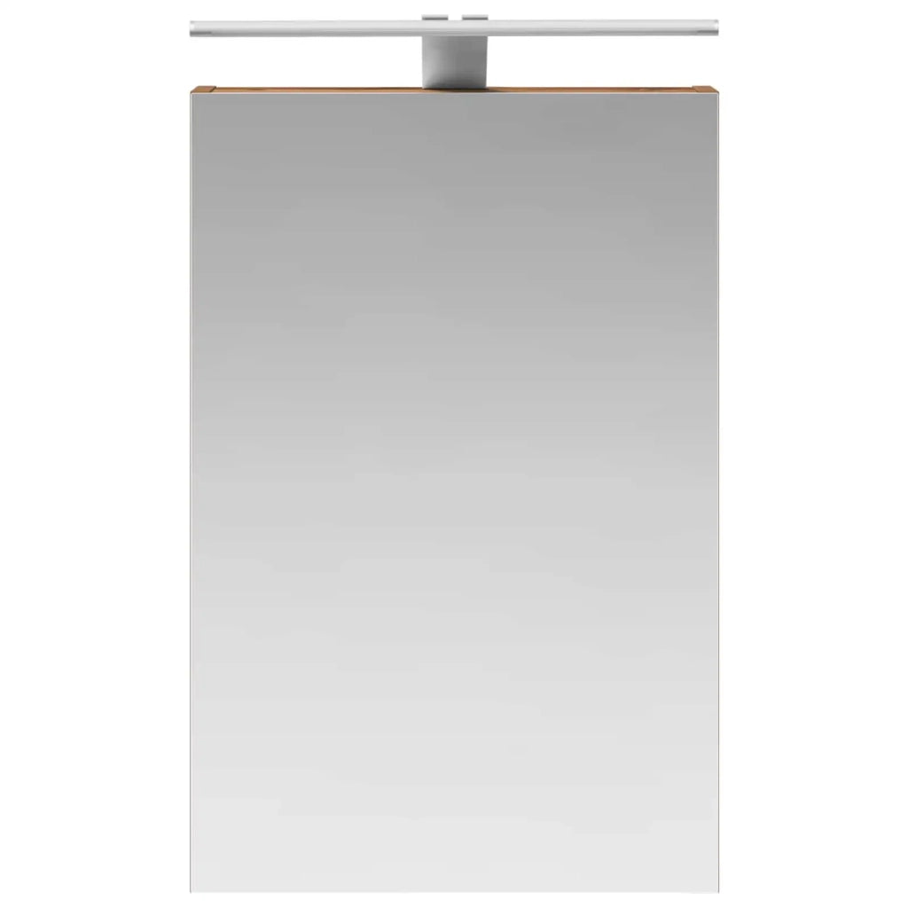 Mobiletto per specchio da bagno Legno vecchio 889037
