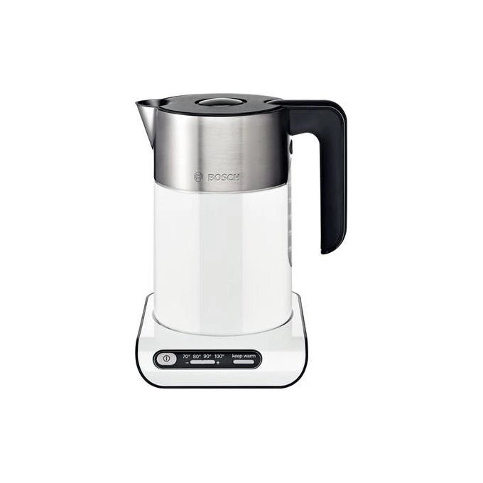 Bosch TWK8611P bollitore elettrico 1,5 L 2400 W Antracite, Acciaio inossidabile, Bianco