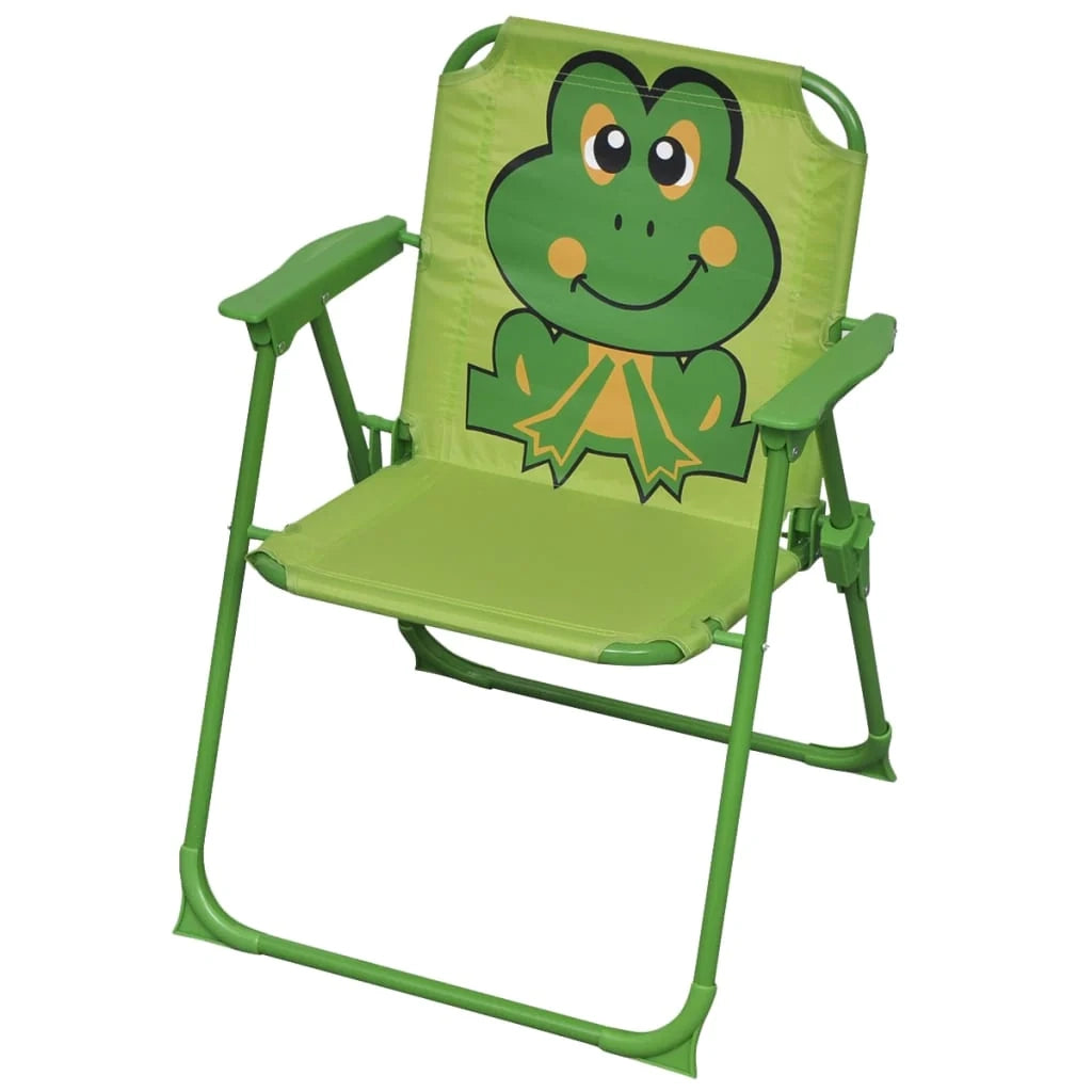 Gioco bistrot con parasole per bambini 3 pezzi verde 02_0014492