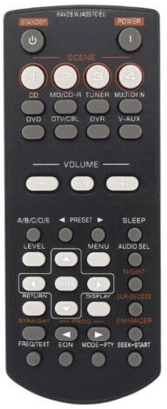 Adatto per Home Theater afstandscontrolli Yamaha RAV28 WJ40970 HTIB-6800