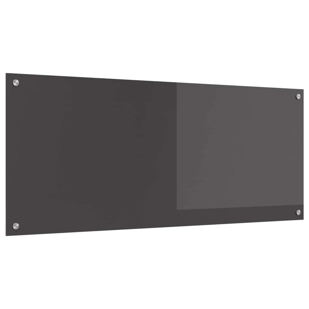 Schienale da cucina Grigio scuro 120 x 50 cm vetro temperato 42001314