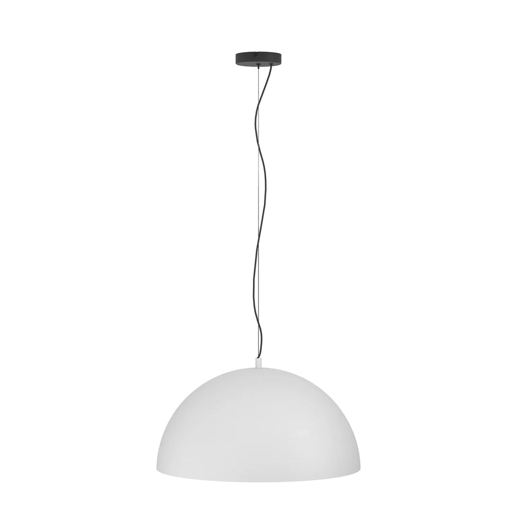Lampadario A Sospensione Contemporaneo Gaetano 1 Acciaio Nero Grigio 1 Luce E27