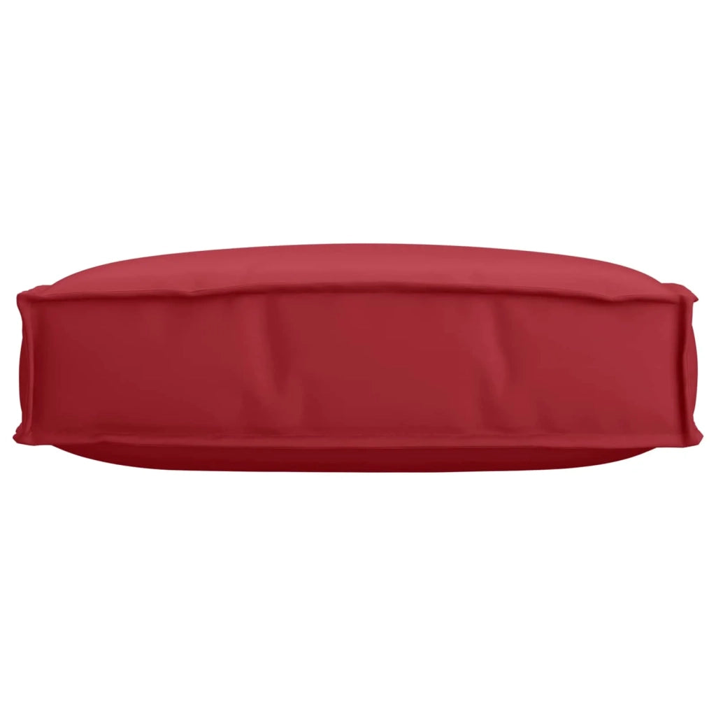 Cuscino Rosso Vino 60 x 60 x 12 cm Tessuto Oxford 42001494