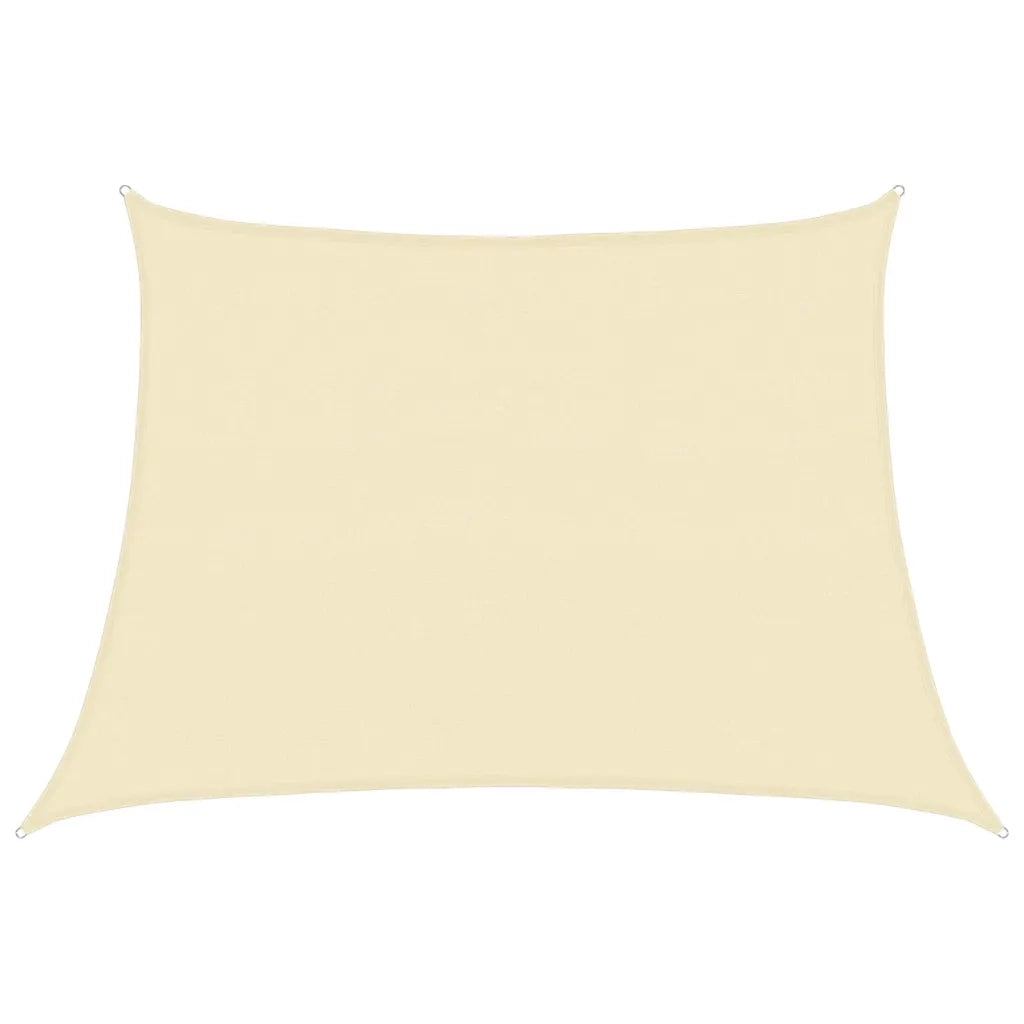 Vela Parasole | Telo Ombra | Vela da ombra 160 g/m2 Crema 4/5x3 m in HDPE
