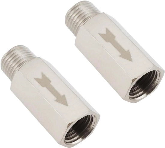 Adattore pneumatico di isolamento - BSP - 40mm - Messing - Pneumatico - Isolamento - Valvola - Adatto per gas e olio - Messing - M - F Adapter per aria acqua olio.