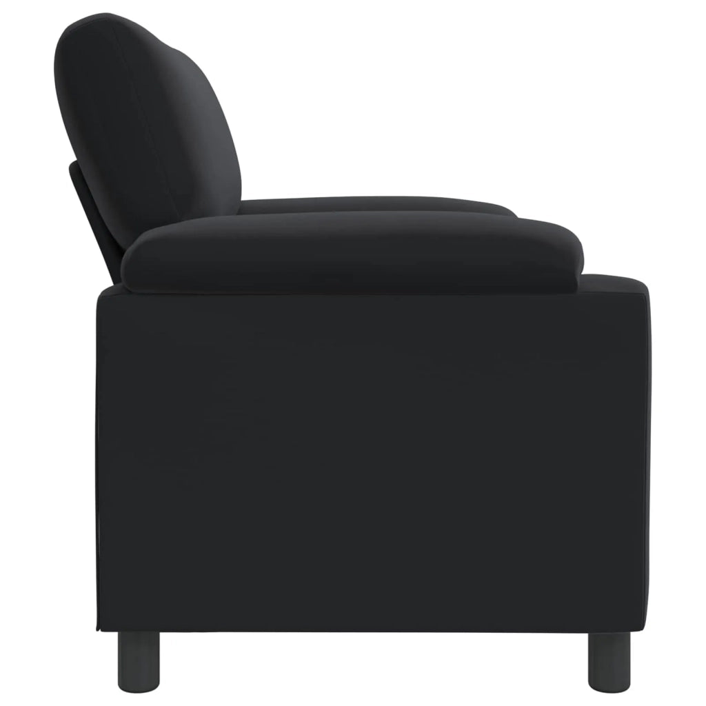 Divano Nero 94 x 85 x 93 cm Velluto 42040813