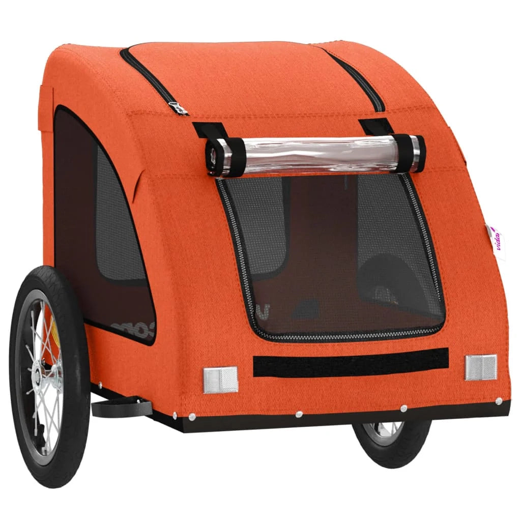 Rimorchio/carrello per animali domestici arancione 02_0044324