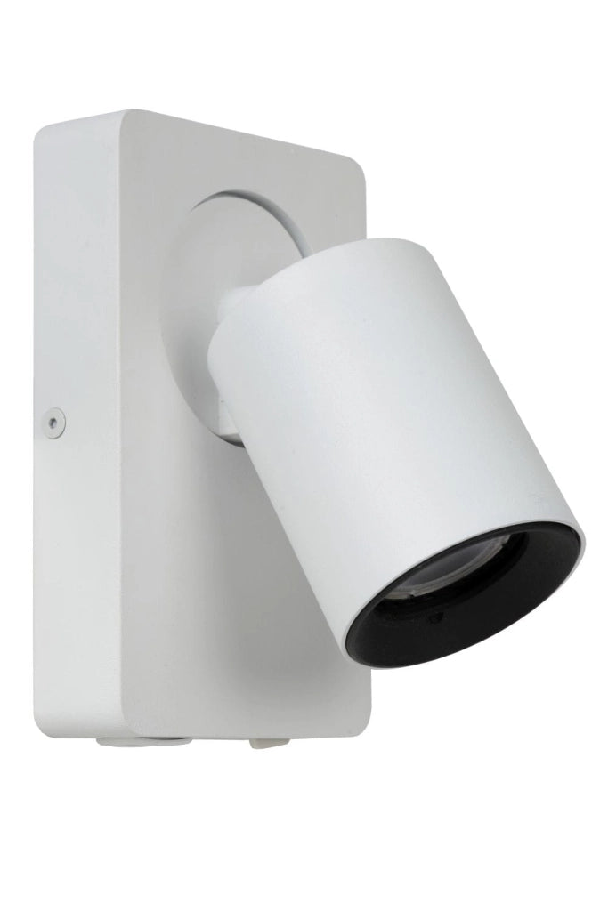 Applique Lucide Nigel GU10 5W 3000K LED bianco/nero