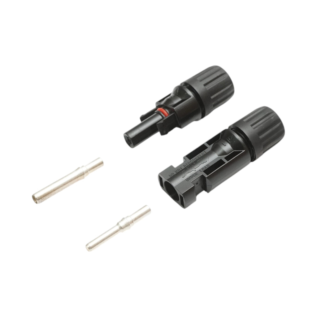 Set di connettori MC4, 1000 V, 45 A per cavo pannello solare da 4 mm