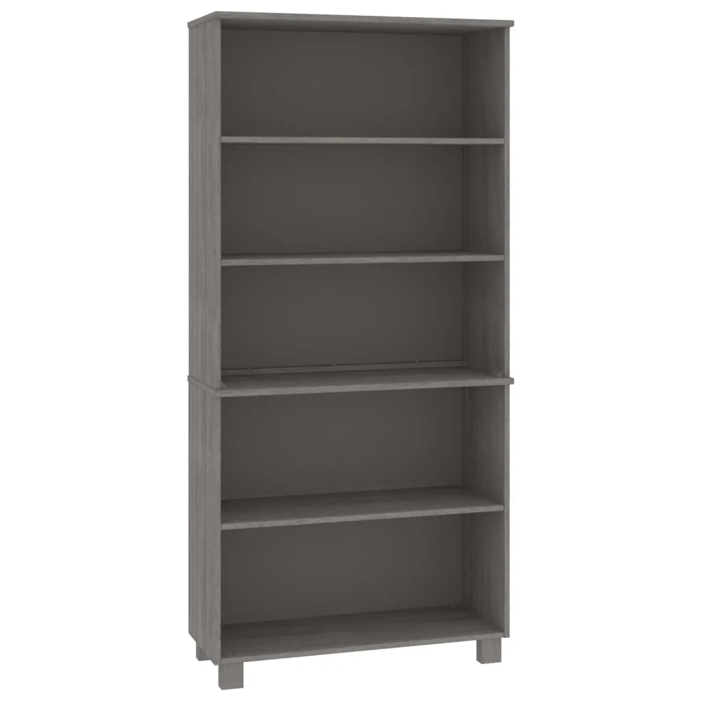 Credenza HAMAR in Legno Massello di Pino Grigio Chiaro 3100941