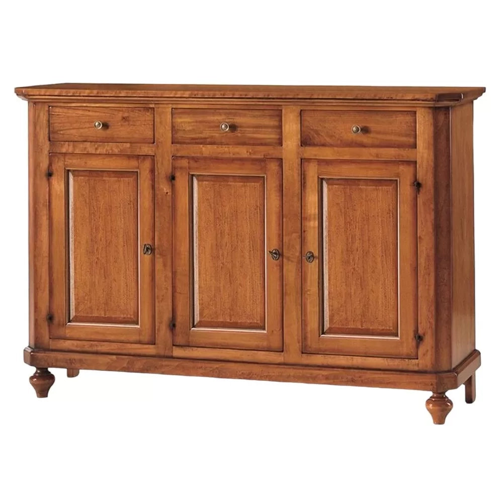 Madia credenza napoletana in legno 3 ante elite 150x43x98 - Mobili 2G