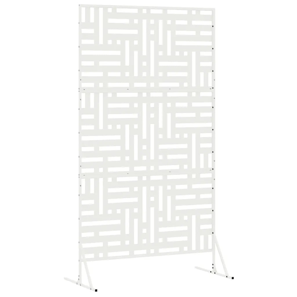 Schermo per Privacy Bianco 100 x 50 x 180 cm Acciaio CFW3228096