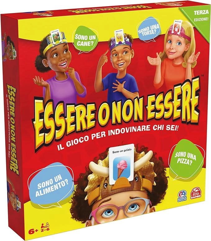 Gioco da tavolo-Essere o Non Essere, Giochi da Tavolo per Indovinare Chi Sei-Editrice Giochi-Eta 6+