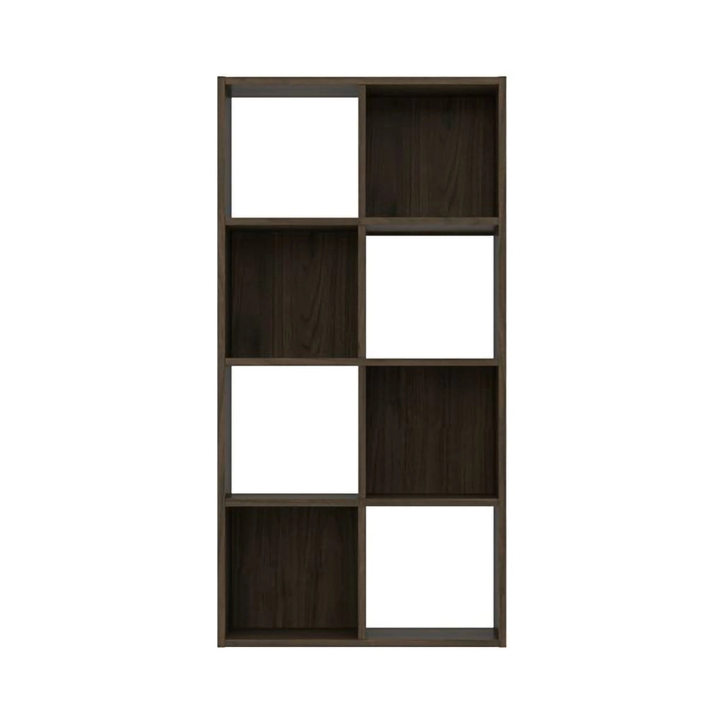 Biblioteca Lifatila, Libreria 6 Ripiani, 61x30x121h cm Marrone Noce