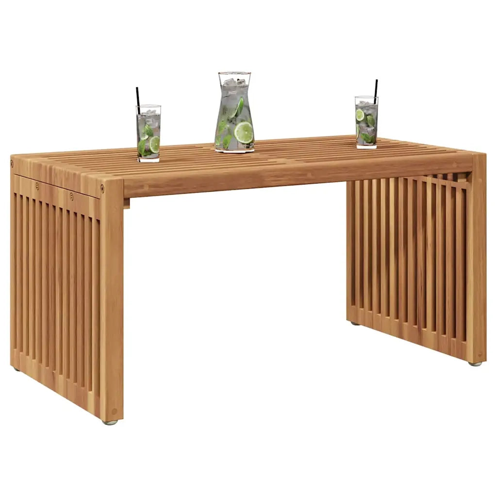 Tavolo Laterale da Giardino Marrone 70 x 37,5 x 35,5 cm 42006354