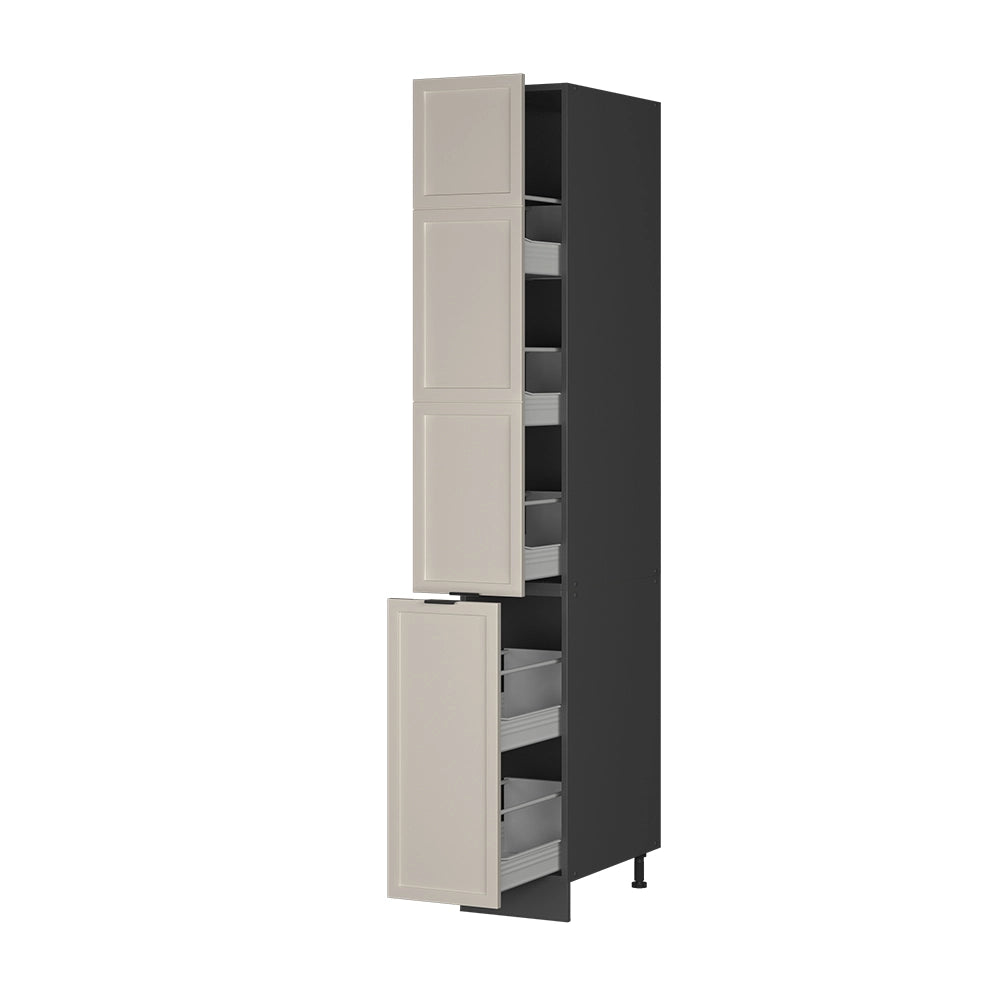Vicco Armadietto per farmacia GrigioBeige 30 cm