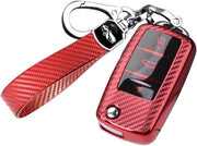 Autosleutelhuis per VW Golf, Polo, Passat, Skoda e Seat - 3 tasti - Copertura protettiva per chiave