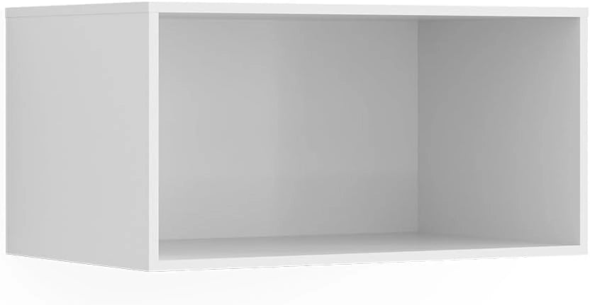 Parte superiore dell'armadio Elmo, Bianco, 80 x 40 cm