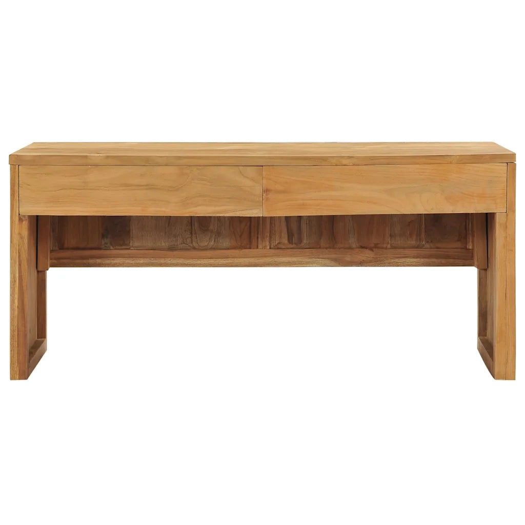 Mobile Porta TV 100x35x45 cm in Legno Massello di Teak 288843