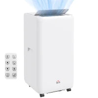 Condizionatore Portatile 1250W con 5 Modalità e Timer 24h, 35.5x35x70 cm, Bianco