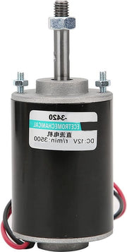Motoelettrica DC Permanente Magnetica Rottore Inversibile Alta Velocità Basso Livello di Rumore Miniaturizzato Motore Elettrico 30W(12V) - Silenzioso - Inversibile