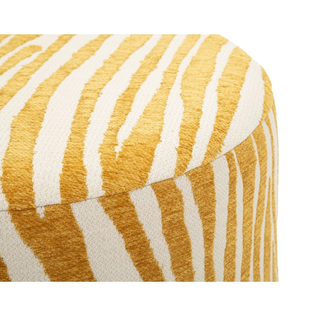 Pouf VKH1066, Giallo, Spugna, 40x40x40 cm