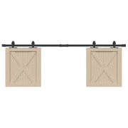 Kit Anta Scorrevole per Armadio 152 cm in Acciaio al Carbonio 4009674