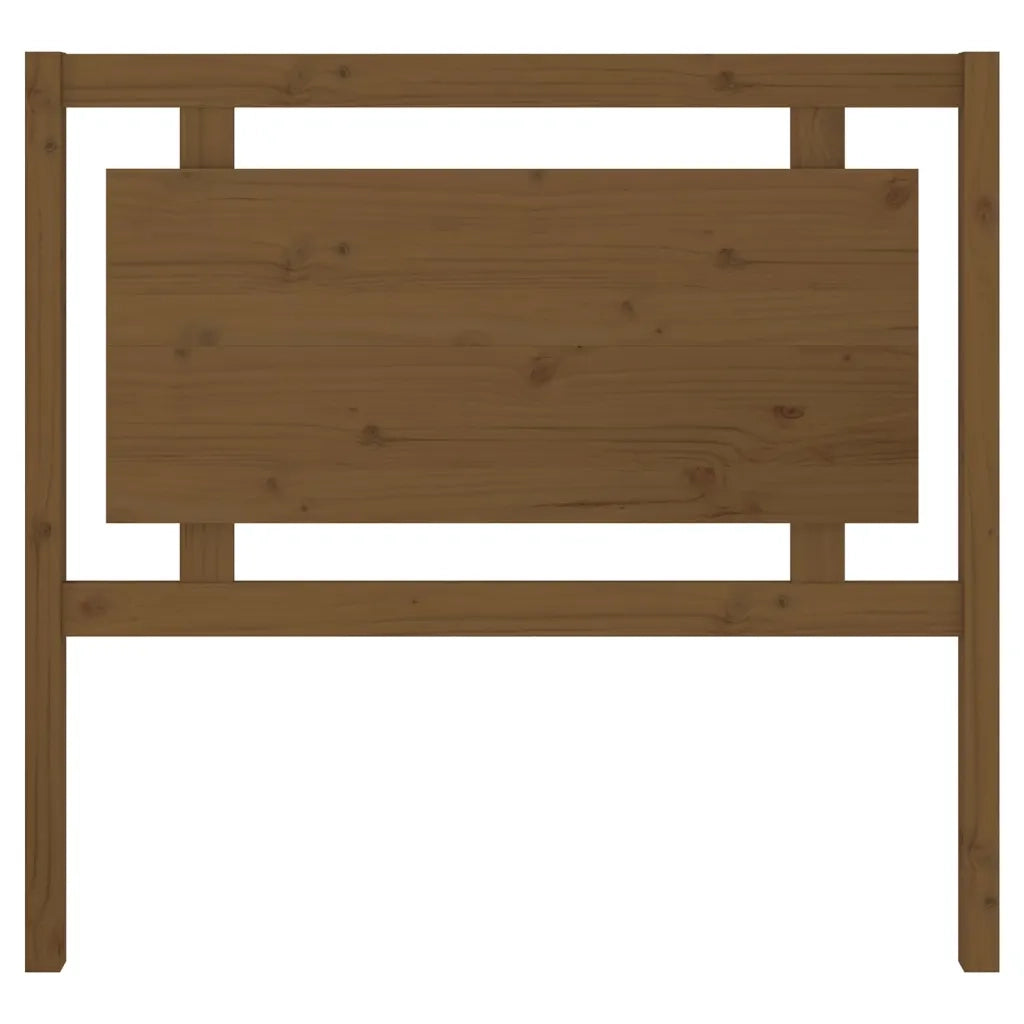 Testiera per Letto ambra 105,5x4x100 cm Legno Massello di Pino