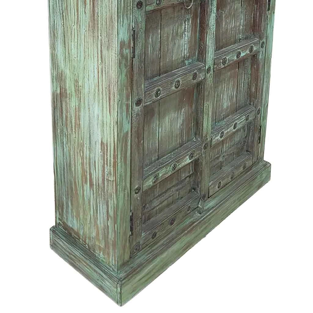 Armadio in legno fatto a mano 90-100x37x170-195h cm