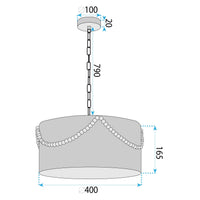 Lampada Da Soffitto APP1741-1CP 40 Cm