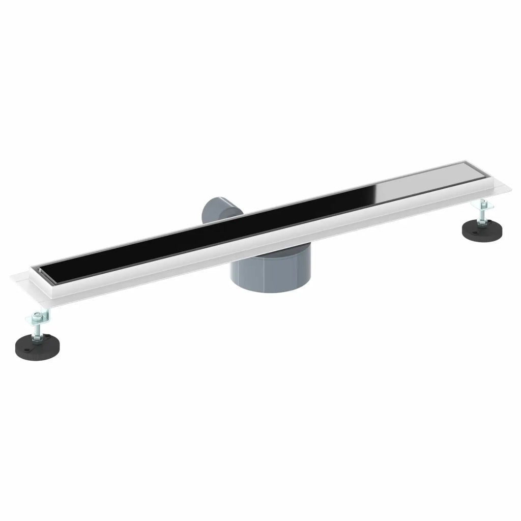 Scarico doccia con copertura in vetro e sifone a 360° 70 cm