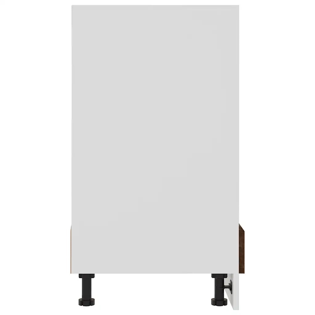 Mobile da Forno Rovere Fumo 60x46x81,5 cm in Legno Multistrato cod mxl 77686