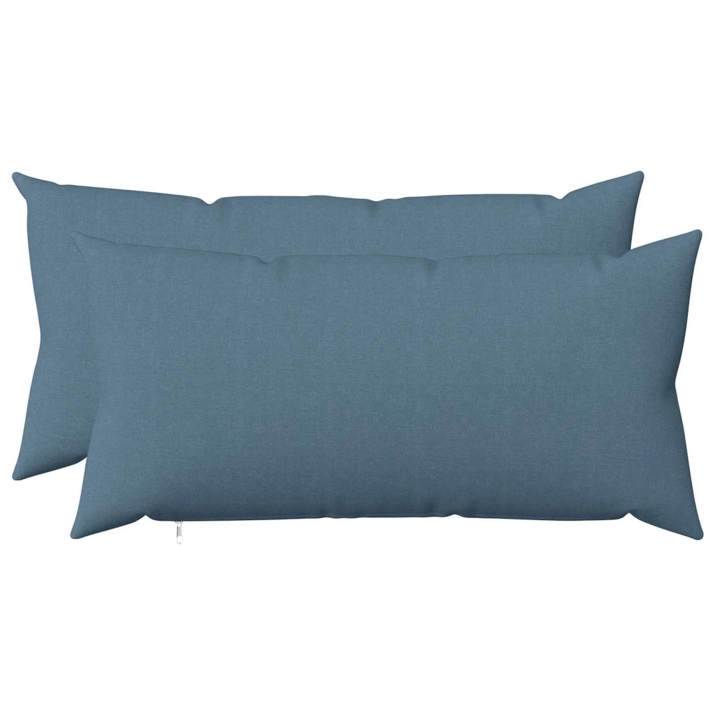 Federa 2 pz HEERLEN Blu jeans 40 x 70 cm Tessuto 909467