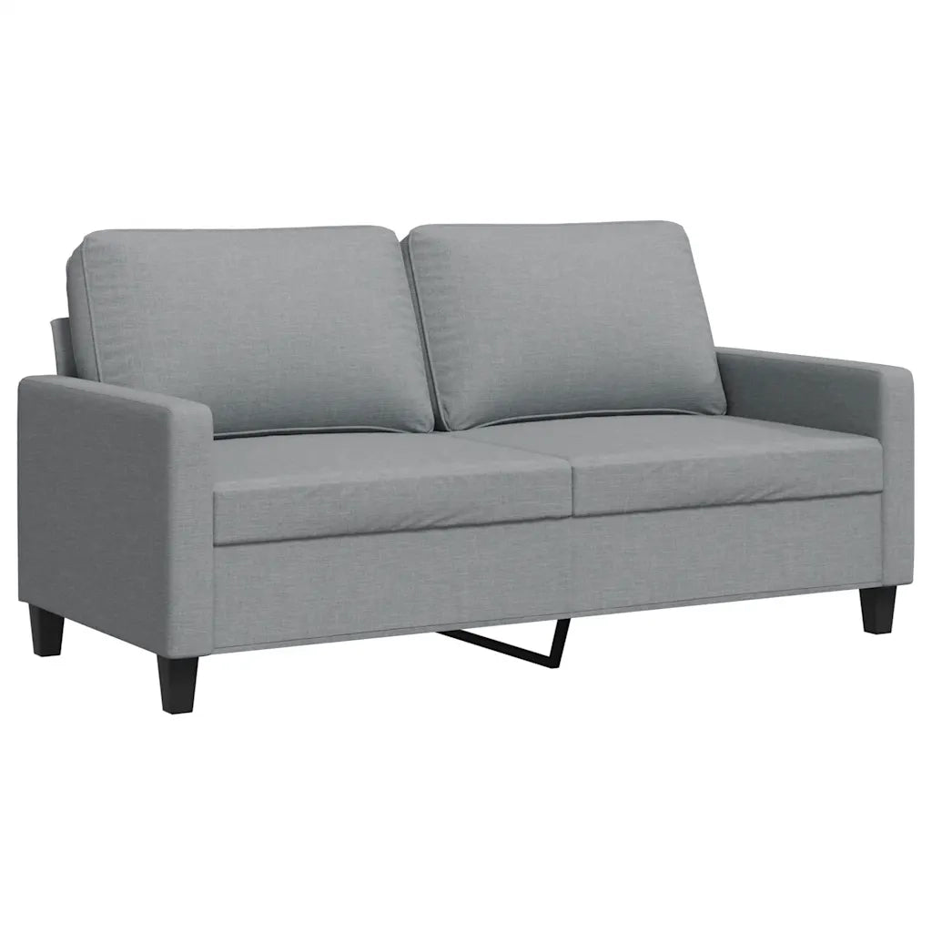 Divano a 2 Posti Grigio Chiaro 140 cm in Tessutocod mxl 130662