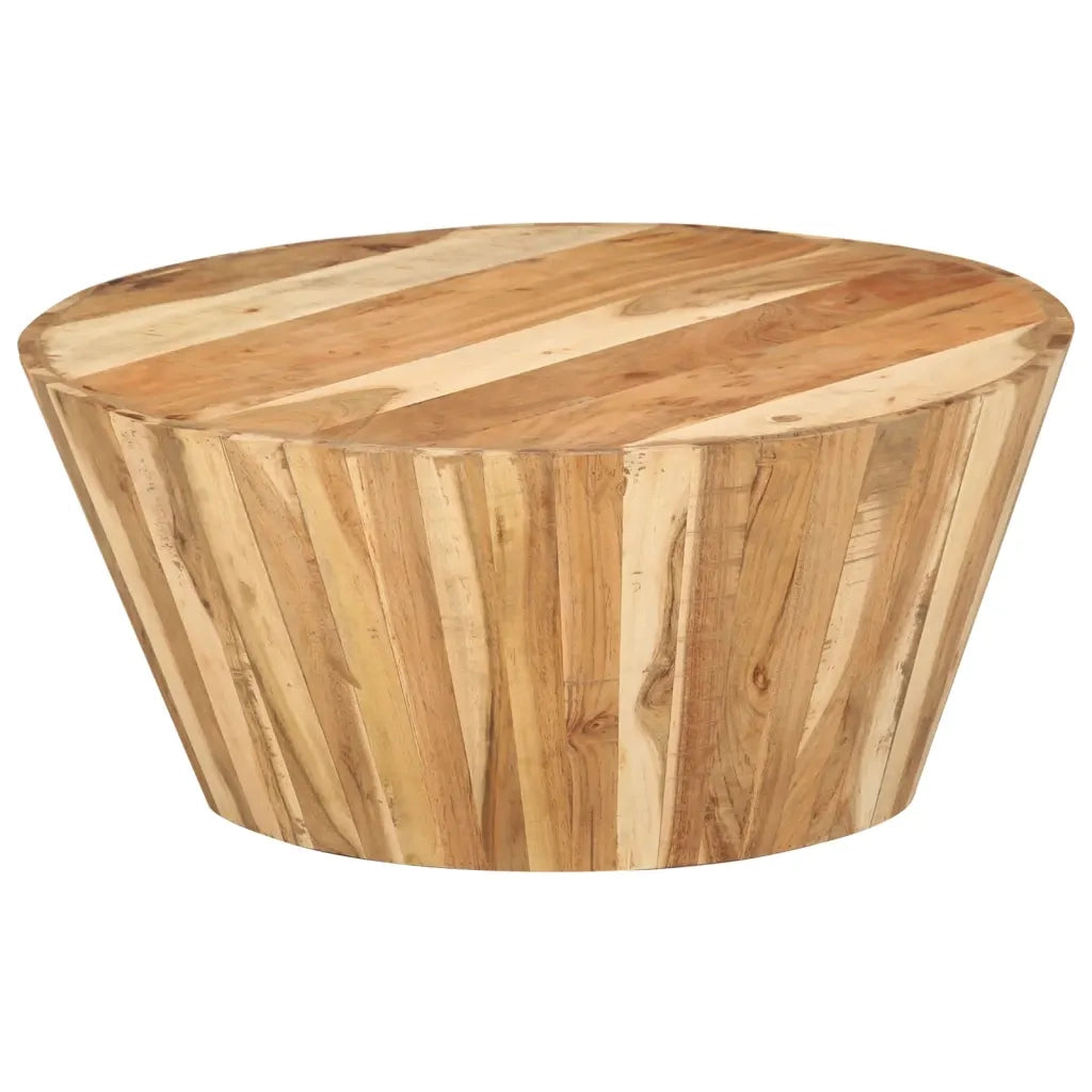 Tavolino da Salotto 65x31 cm in Legno Massello di Acacia cod mxl 63238