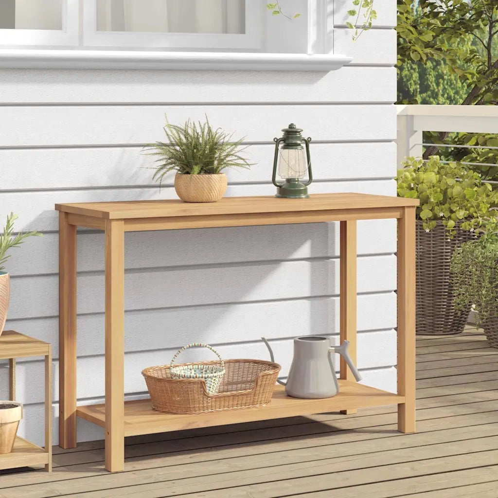 Tavolo consolle Marrone 110 x 40 x 75 cm Legno di teak solido 42002312