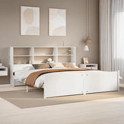 Giroletto con Libreria senza Materasso 180x200 cm in Legno Pino 3322478