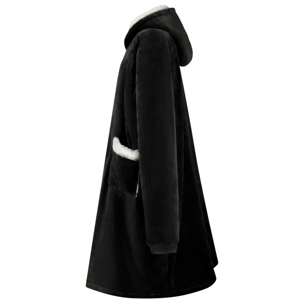 Felpa coperta Nero L Pile e Flanella CFW5086612