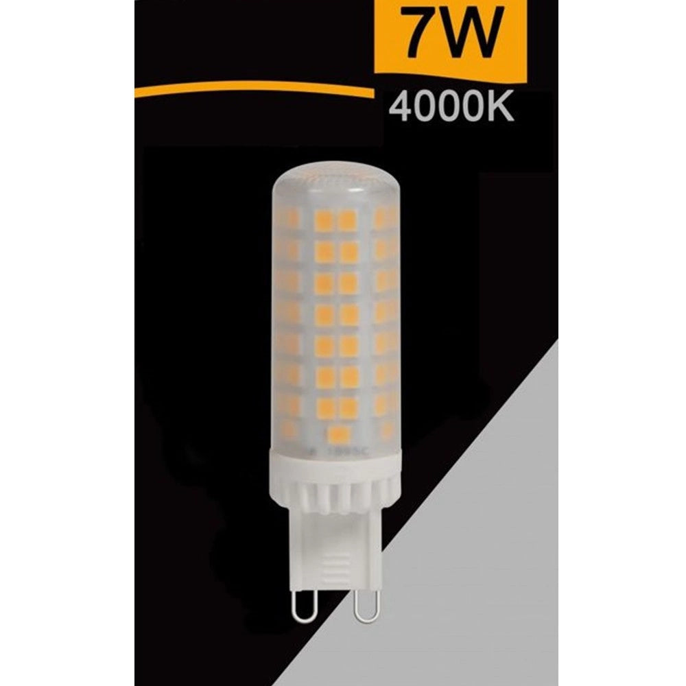 Trade Shop - Lampadina Tubolare Led G9 7 Watt 770lm Luce 4000k 3000k 6500k Sparac-g9-7w-ce2-n -