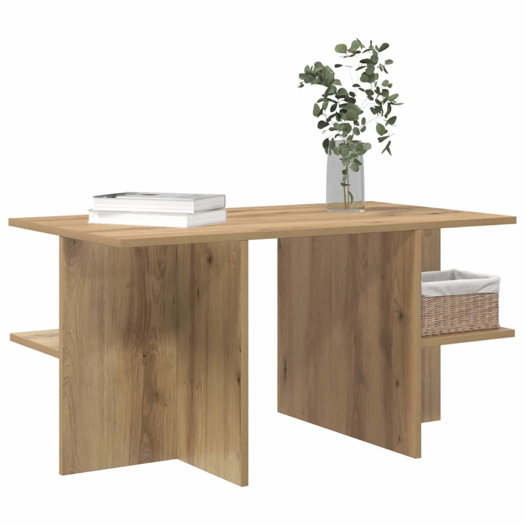 Tavolino da salotto Rovere Artigianale 87 x 50 x 45 cm