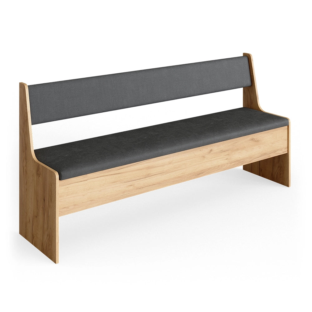 Vicco Panca ad angolo Quercia dorata 166.6 x 41.5 cm