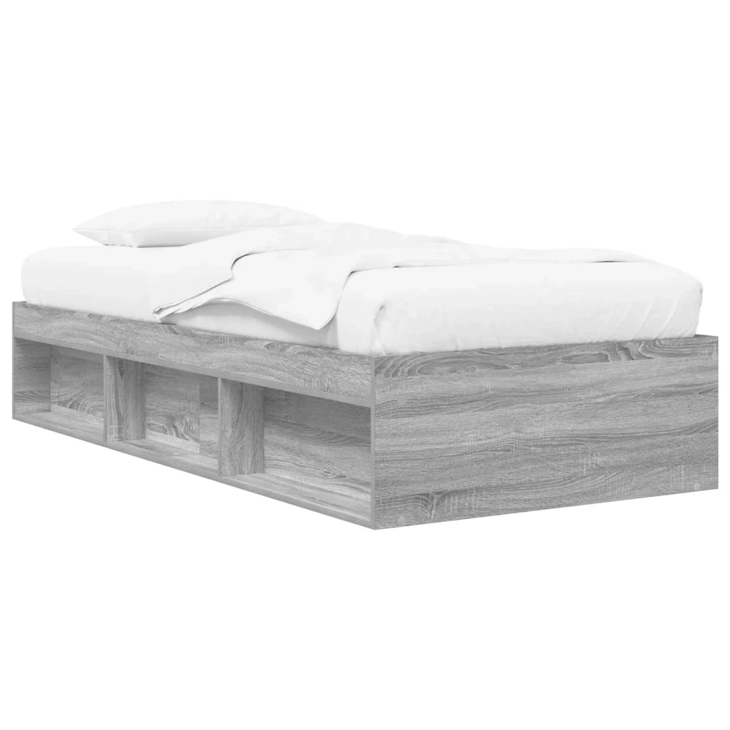Telaio del letto con storage Sonoma grigio 80 x 200 cm 3429521
