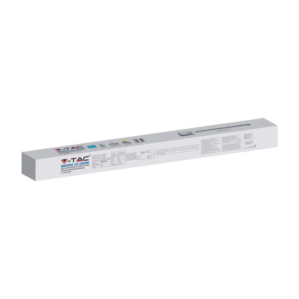 Lampada LED a LED da 48 W montante da 150 cm-samsung e copertina del sensor-milky+clip SS 6400k