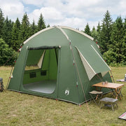Tenda Capanna con tetto Verde 210 x 210 x 138 cm Poliestere 42028505
