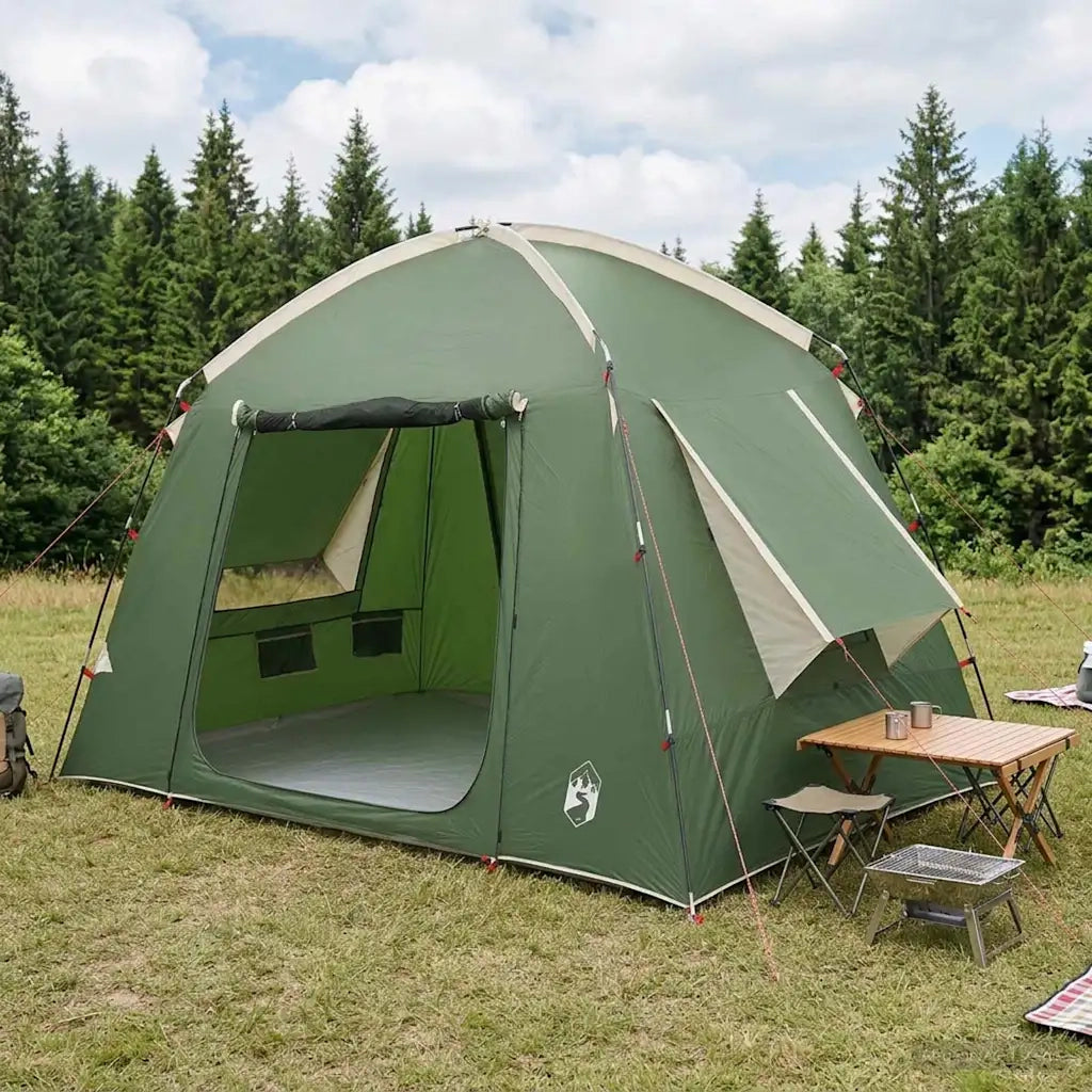Tenda Capanna con tetto Verde 210 x 210 x 138 cm Poliestere 42028505
