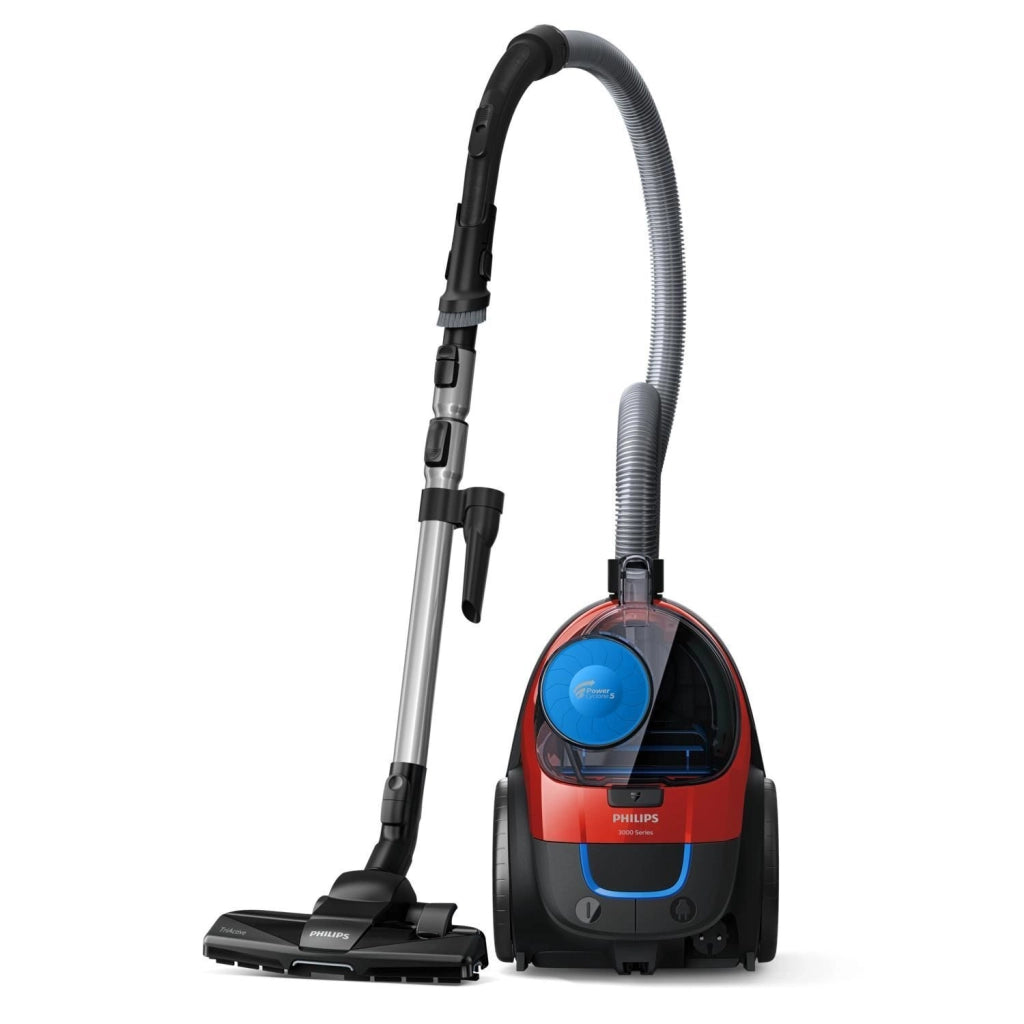 Philips FC9330-09 PowerPro Compact Aspirapolvere senza sacco PowerCyclone 5 1,5 L 650W 79 dB colore Rosso