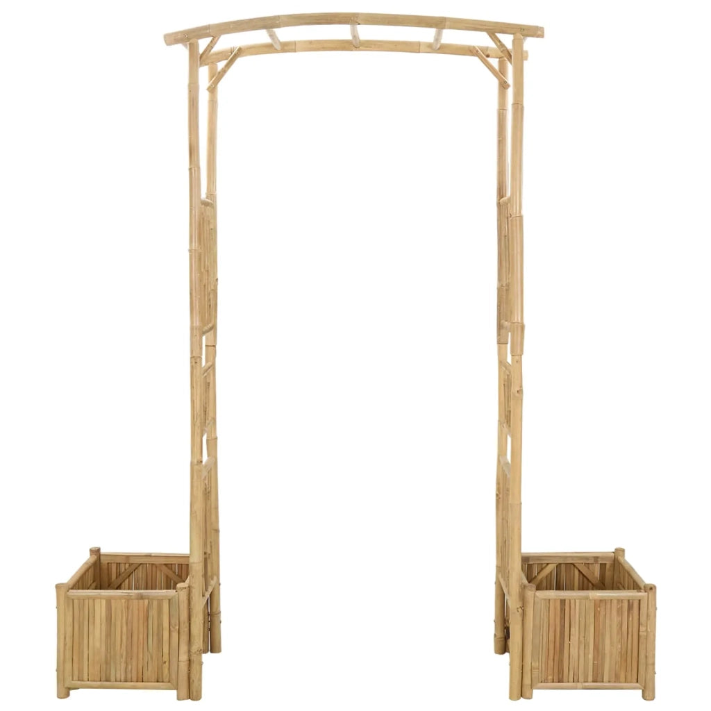 Arco da Giardino Naturale 177 x 40 x 205 cm Bambù 42028055