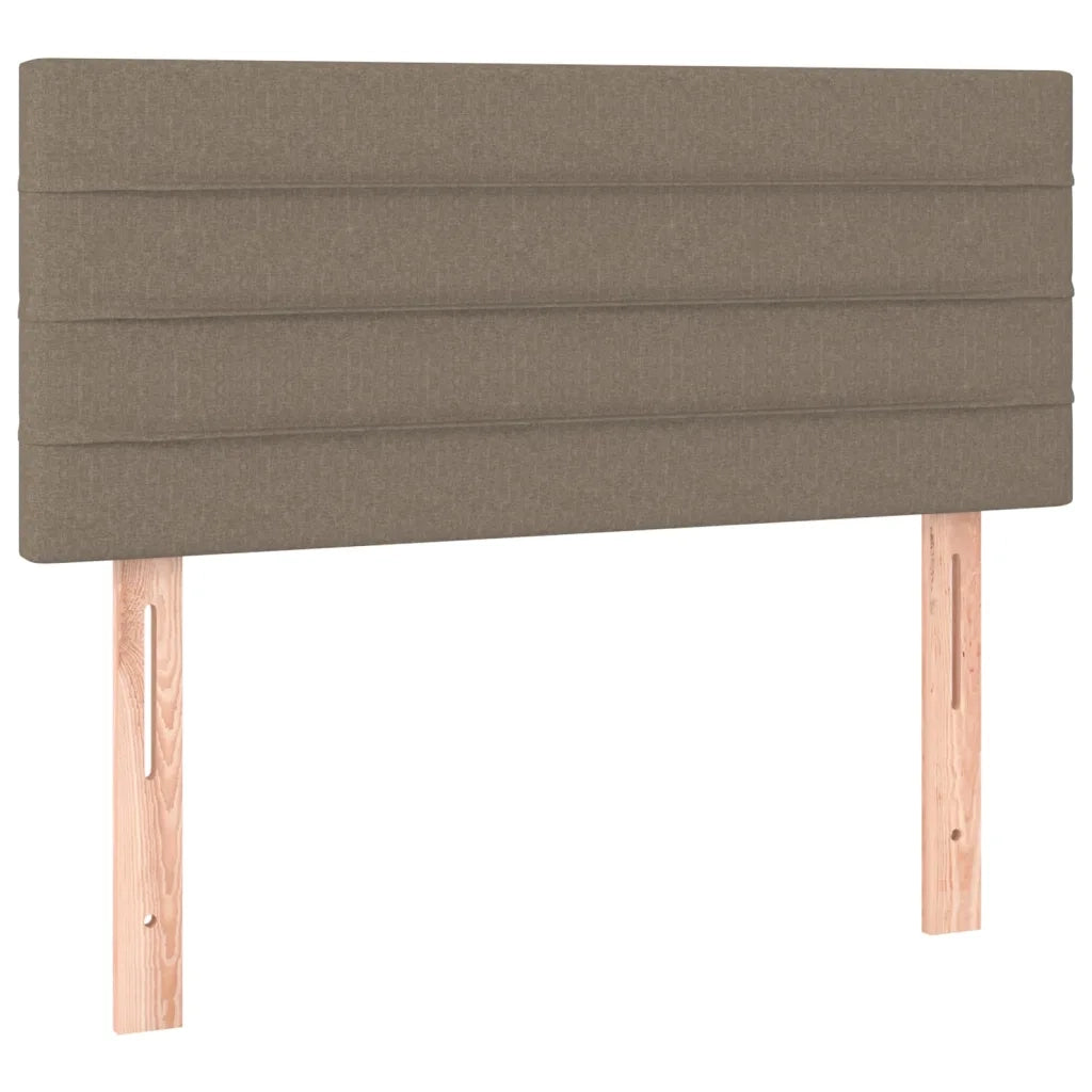 Giroletto a Molle con Materasso Tortora 90x190 cm in Tessuto 3129757