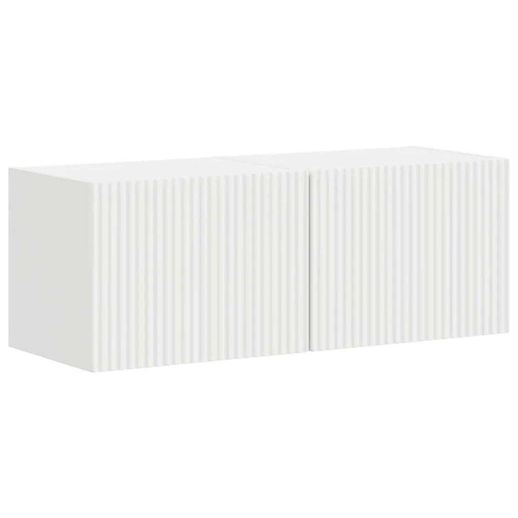 Mobile TV da parete 2 pcs Bianco 39 x 31 x 29,5 cm