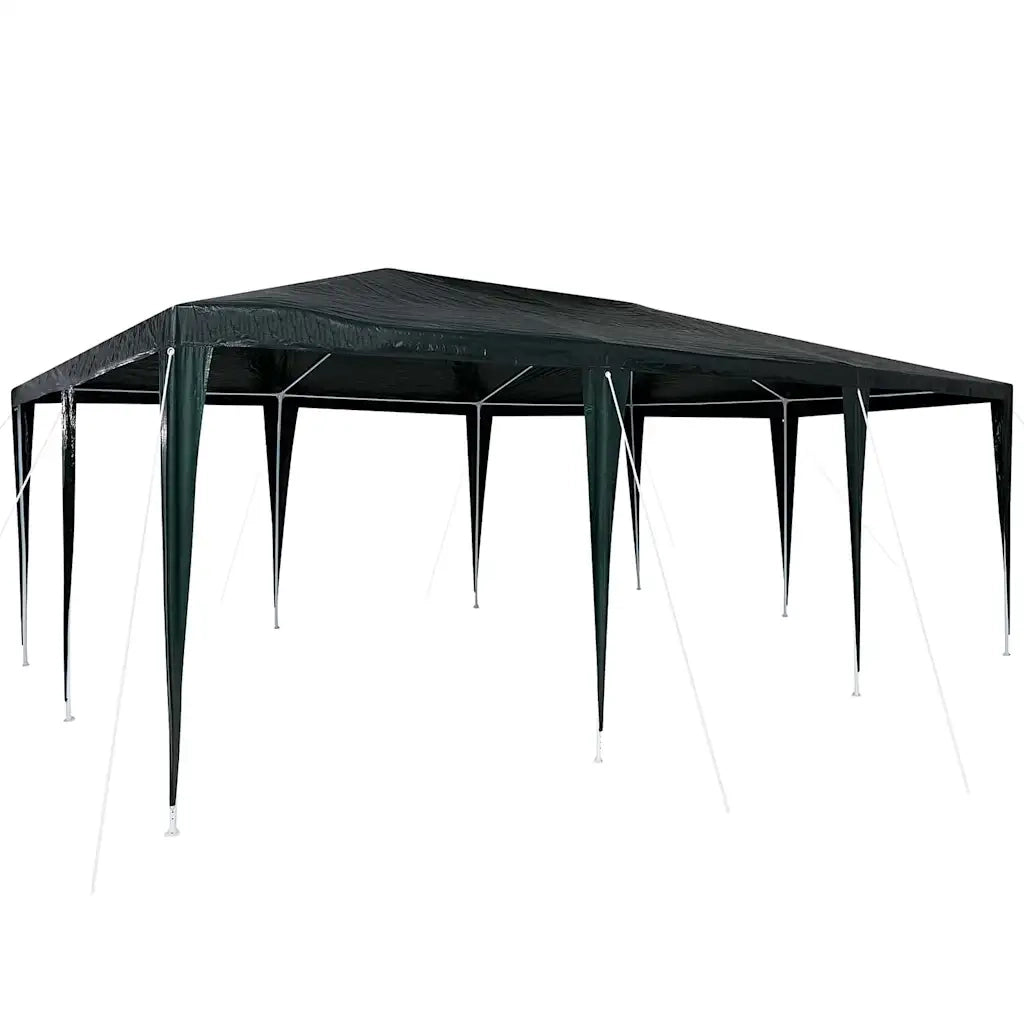 Tenda Party-Tenda da festa Verde 600 x 400 x 266 cm Polietilene e Acciaio